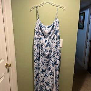 High-Slit Midi Dress